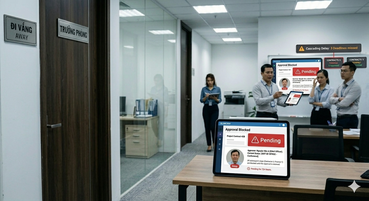 Vấn đề 2 của phần mềm trình ký online