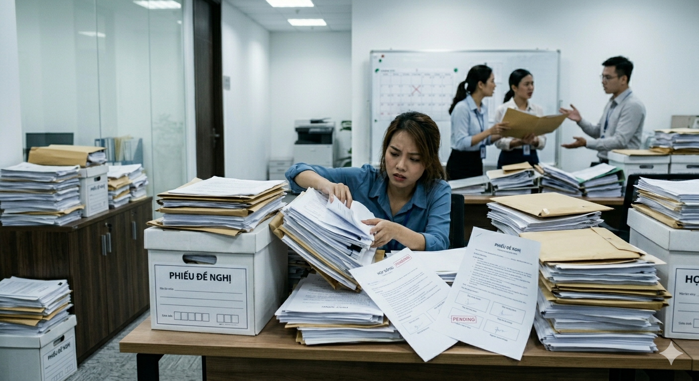 Vấn đề 3 của phần mềm trình ký online
