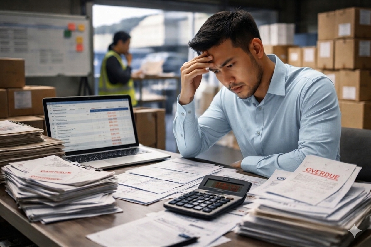 Vấn đề về Dòng tiền khi chưa có phần mềm quản lý Logistic