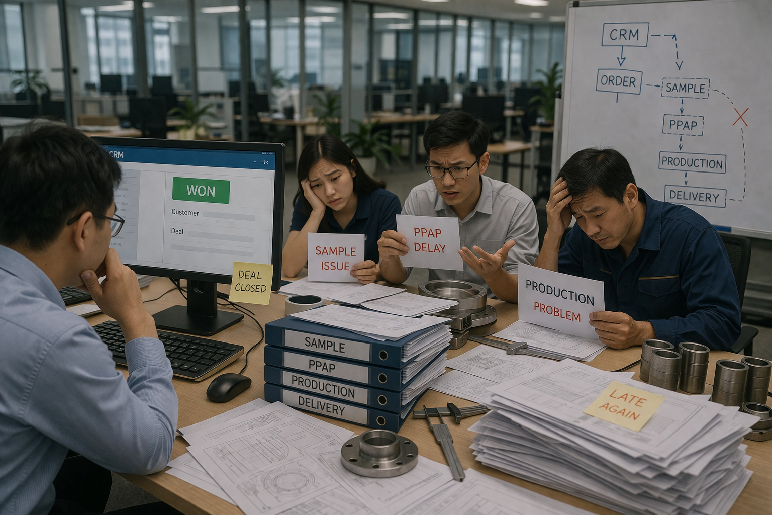 Vấn đề 3 của phần mềm quản lý doanh nghiệp sản xuất