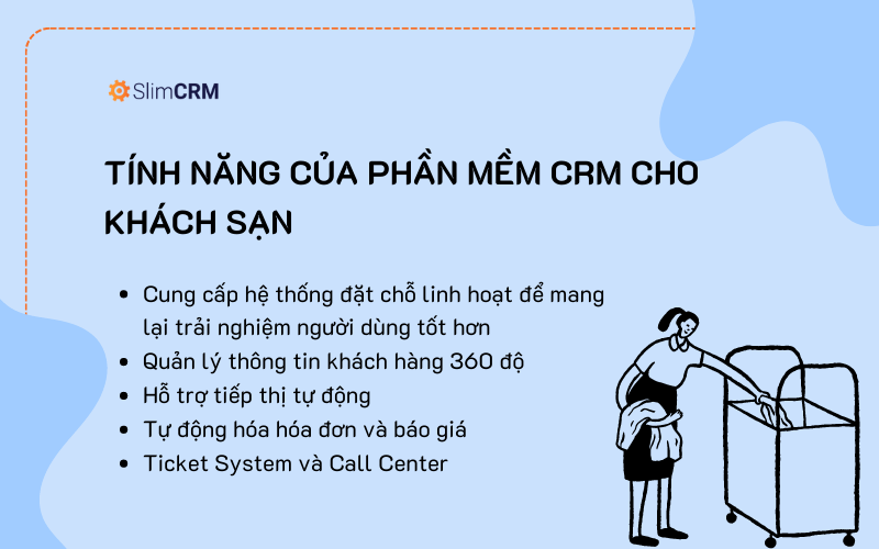 Phần mềm quản lý khách sạn tích hợp CRM cần có tính năng gì?
