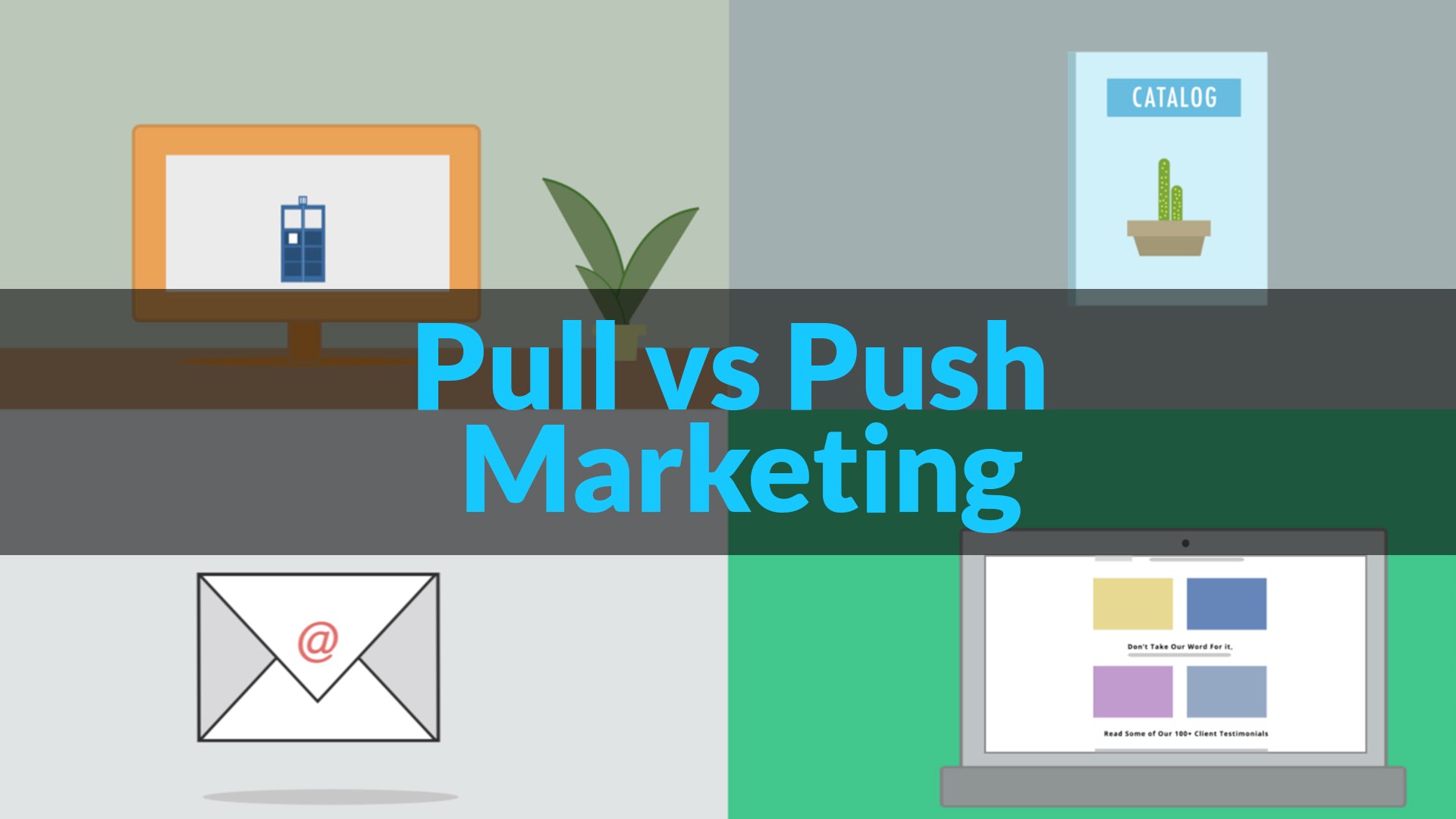 marketing push and pull